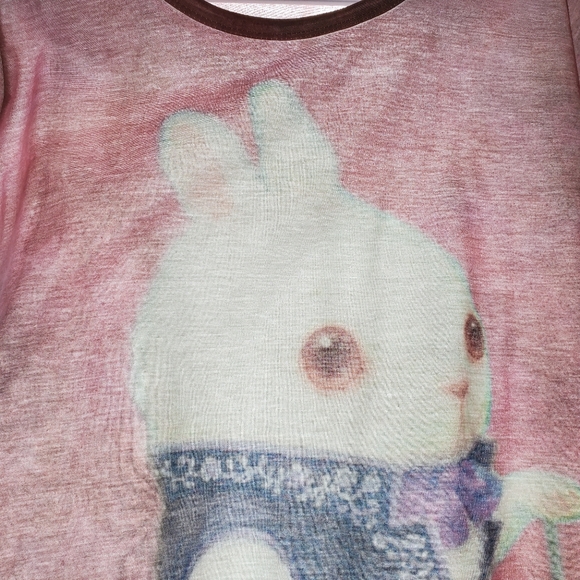 🎉3/$39 White Rabbit Tee - Alice In Wonderland - Picture 10 of 11